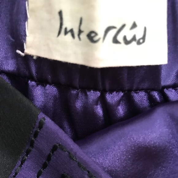 Interlúd Tribal Stitch Dress w/ Pleated Overlay - Picture 2 of 5